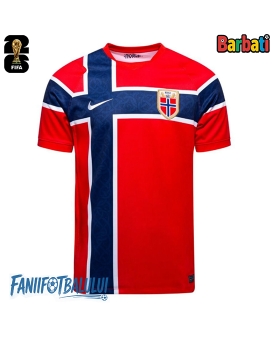 Norvegia Tricou Fotbal Replică Mondial 2026 Barbati Acasa Norvegia Tricou Fotbal Replică Mondial 2026 Barbati Acasa